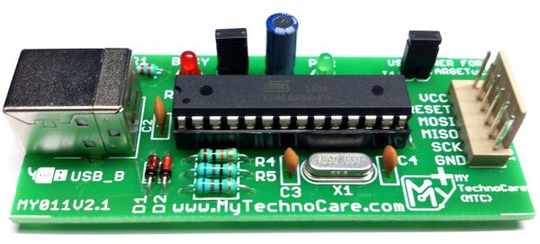 AVR 8051 USB ISP Programmer For Atmel Microcontroller - MY TechnoCare