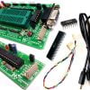 8051 Development Board with Programmer with ZIF Socket MAX232 Atmel AT89S52 IC, Project Board 8051-AVR USB asp Programmer MY TechnoCare