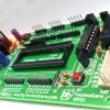 Buy Atmel 8051 Microcontroller Project Low Cost Development Board with MAX232 & AT89S52 IC Support AT89S51,AT89S52, P89V51RD2, etc 40 Pin DIP 8051 IC | Full development KIT MY8051 Small Development Board Project Board MY TechnoCare www.MyTechnocare.com