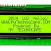 20x4 Character LCD Display Arduino 20x4 LCD Display JHD204A With Yellow Green backlight HD44780 www.MyTechnoCAre.com 20x4 LCD Display Yellow BackLight For Arduino,8051,Raspberry Pi,AVR,PIC,ARM MicroController Kit JHD402A HD44780 Compatible Dimension Pinout Connection Configuration Command Code 204A