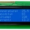 20x4 LCD Display JHD204A With blue backlight HD44780 www.MyTechnoCAre.com 20x4 LCD Display blue BackLight For Arduino,8051,Raspberry Pi,AVR,PIC,ARM MicroController Kit JHD402A HD44780 Compatible Dimension Pinout Connection Configuration Command Code 204A